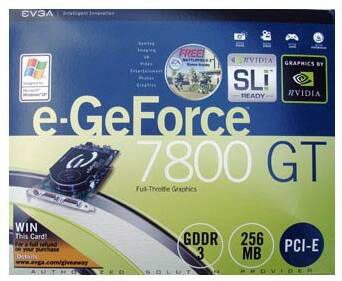 EVGA e-GeForce 7800GTX SLI 256MB